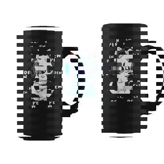 Gamer Gaming Anime Cat Coffee Mug - Thegiftio
