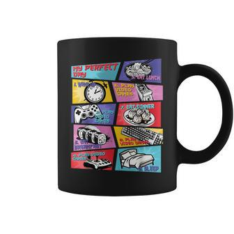 Gamer Gaming For Boys My Perfect Day Coffee Mug | Mazezy