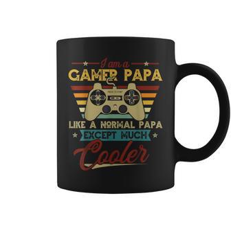 Gamer Papa Wie Ein Normapa Außeriel Coolerideo Players S Tassen - Geschenkecke