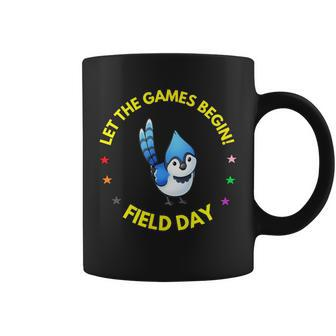 Games Begin Field Day Blue Jay Coffee Mug | Mazezy DE