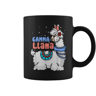 Gamma Llama Matching Family Christmas Pajamas Coffee Mug - Monsterry DE