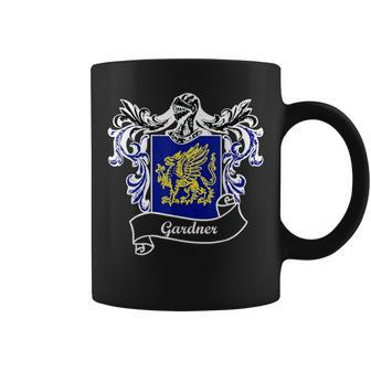 Gardner Coat Of Arms Surname Last Name Family Crest Coffee Mug - Seseable