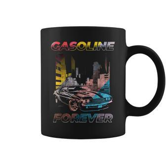 Gasoline Forever Gas Car Guy Garage Mechanic Joke Coffee Mug - Monsterry AU