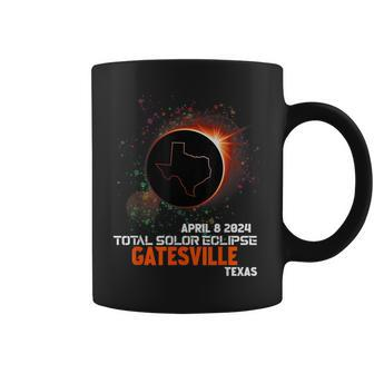 Gatesville Texas Total Solar Eclipse 2024 Coffee Mug | Mazezy