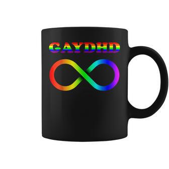 Gay Adhd Gaydhd Neurodiverse Lgbt Pride Coffee Mug - Monsterry UK