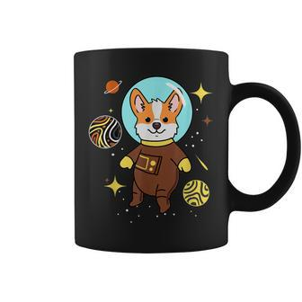 Gay Bear Corgi In Space Gay Bear Pride Coffee Mug - Monsterry