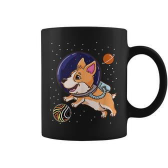 Gay Bear Corgi In Space Gay Bear Pride Flag Coffee Mug - Monsterry AU