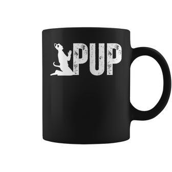 Gay Leather Lgbtq Human Pup Play Puppy Dog Pride Coffee Mug - Monsterry DE