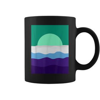 Gay Male Pride Horizon Vincian Sunset Subtle Lgbt Mlm Coffee Mug - Monsterry AU