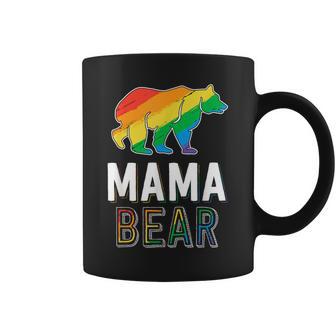 Gay Mama Bear Proud Mom Lgbtq Parent Lgbt Mother Coffee Mug - Monsterry