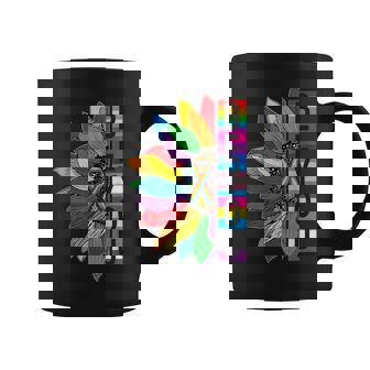 Be You Gay Pride Lgbt Ally Sunflower Lgbtq Coffee Mug - Seseable