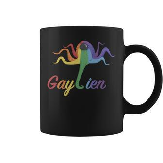 Gaylien Gay Alien Lgbt Queer Trans Bi Regenbogen Gay Pride Tassen - Seseable