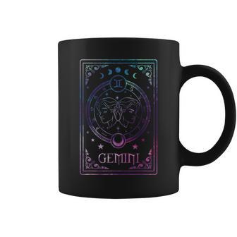 Gemini Tarot Card May June Birthday Astrology Zodiac Sign Coffee Mug - Monsterry UK