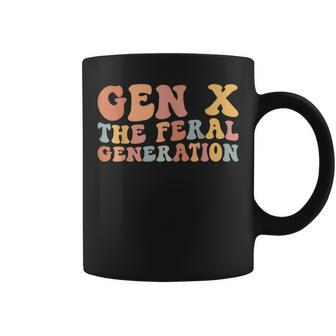 Gen X The Feral Generation Generation X Coffee Mug - Monsterry AU