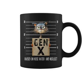 Gen X Raised On Hose Water And Neglect Gen X Coffee Mug | Mazezy