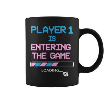 Gender Reveal New Dad Baby Announcement Father's Day Gamer Coffee Mug - Monsterry