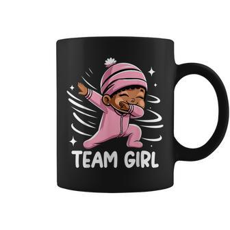 Gender Reveal Party Team Girl Baby Announcement Coffee Mug - Seseable
