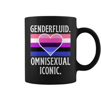 Genderfluid Omnisexual Iconic Pride Flag Genderqueer Queer Coffee Mug - Monsterry UK