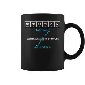 Generation Z Gen Z Essential Elements Of Future Coffee Mug - Monsterry