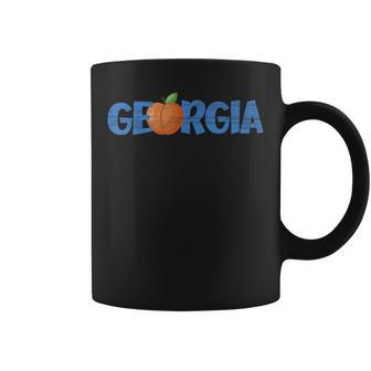 Georgia Peach Georgia Us State Family Vacation Camping Coffee Mug - Thegiftio UK