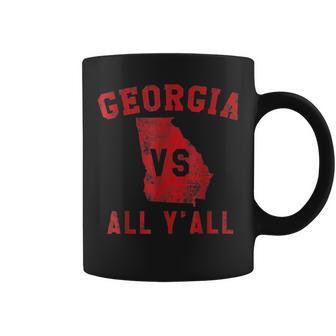 Georgia Vs All Yall For Y'all From Georgia Women Coffee Mug - Thegiftio UK
