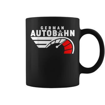 German Autobahn Highway No Speed Limit Racing Coffee Mug - Monsterry CA