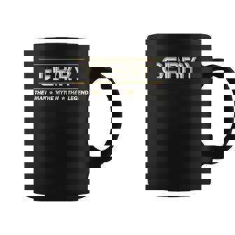 Gerry The Man The Myth The Legend Boys Name Coffee Mug - Seseable