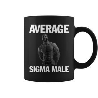 Gigachad Average Sigma Male Coffee Mug - Monsterry UK