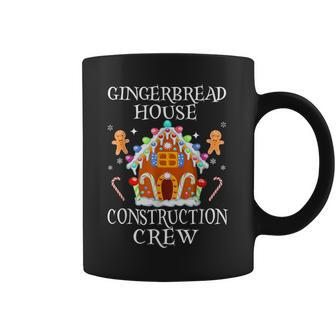 Gingerbread House Construction Crew Decorating Baking Xmas Coffee Mug - Monsterry AU