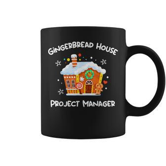 Gingerbread House Project Manager Decorating Christmas Cute Coffee Mug - Thegiftio UK