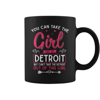 Girl Out Of Detroit Mi Michigan Home Roots Coffee Mug - Monsterry UK