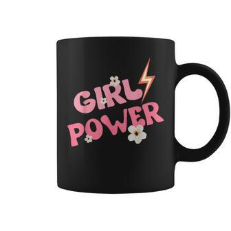 Girl Power Vintage For Strong Women Coffee Mug - Monsterry CA