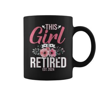 This Girl Is Retired Est 2024 Mom Women Coffee Mug - Monsterry