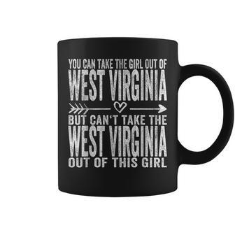 Girl Out Of West Virginia Hometown Home West Virginia Coffee Mug - Seseable