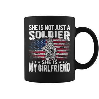 My Girlfriend Is A Soldier Proud Military Boyfriend Coffee Mug - Monsterry UK