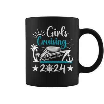 Girls Cruising 2024 Girls Matching Cruise Squad Coffee Mug - Seseable