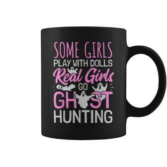 Girls Ghost Hunting Female Paranormal Investigator Coffee Mug - Monsterry DE