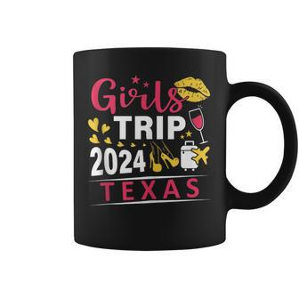 Girls Trip 2024 Texas Travel Group Matching Texas Vacay Coffee Mug | Mazezy