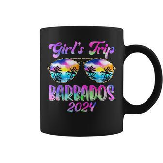 Girl’S Trip Barbados 2024 Summer Beach Weekend Vacation Coffee Mug - Seseable