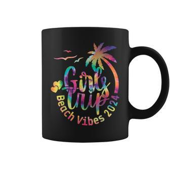 Girls Weekend Girls Trip Beach Vibes 2024 Coffee Mug - Monsterry DE