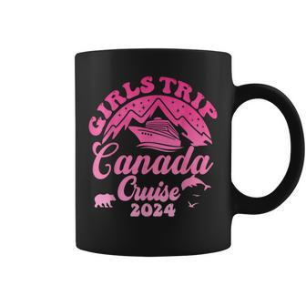 Girls Trip Canada Cruise 2024 Family Matching Couple Coffee Mug - Monsterry UK