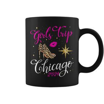 Girls Trip Chicago 2024 Weekend Birthday Squad Coffee Mug - Seseable