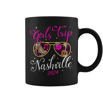 Girls Trip Nashville 2024 For Weekend Birthday Party Coffee Mug - Monsterry CA