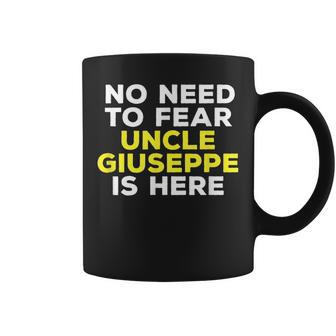 Giuseppe Uncle Family Graphic Name Coffee Mug - Seseable