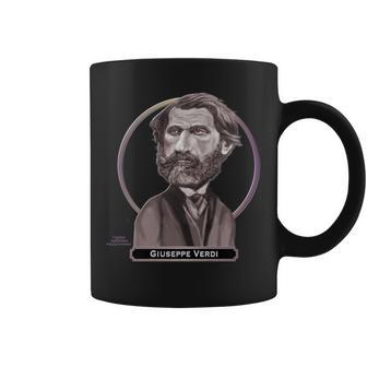 Giuseppe Verdi Italian Opera Composer Coffee Mug - Monsterry AU