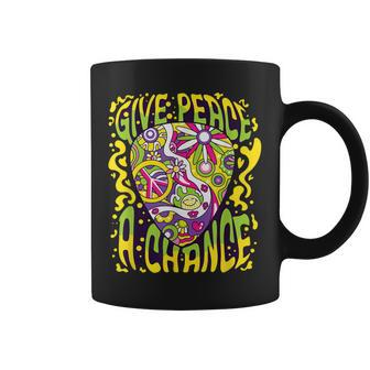 Give Peace A Chance Ladies Children Men Coffee Mug - Monsterry
