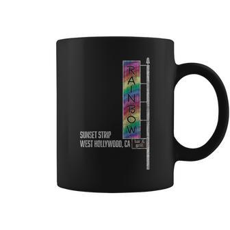 Glam Rock Legends Rainbow Bar And Grill Coffee Mug - Monsterry UK