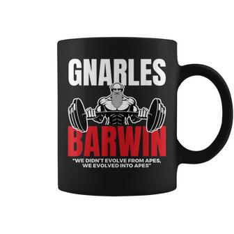 Gnarles Barwin Parody Muscle Weight Lifting Dumbell Coffee Mug | Crazezy AU