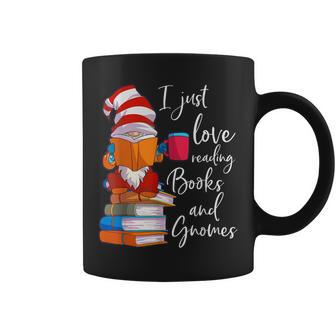 Gnome Girls Book Lover Reading Club Gnome Lover Coffee Mug - Monsterry DE