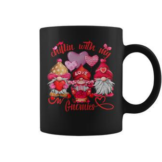 Gnomes Valentines Day T Girl Cute Heart Graphic Coffee Mug - Thegiftio UK